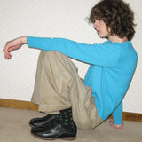 Fuzzy Men 0021. Stiched Lace-Up - 4colors