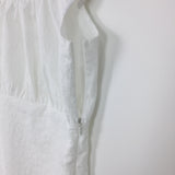 Flower ombre shirring blouse (2color)