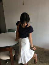 Pocket Layer Pleated Skirt (2color)