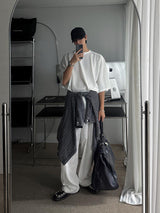 ASCLO Ice Linen Wide Slacks (3color)