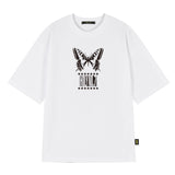 HOLY BUTTERFLY OVER FIT SHORT-SLEEVED T-SHIRT_WHITE