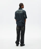 DENIM HALF SHIRT