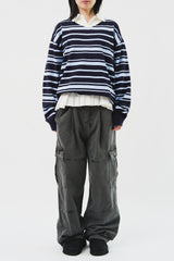 Tora Open Striped Knit (3color)