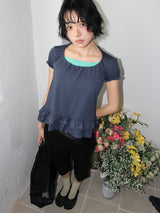 SLIT CAPRI PANTS