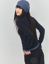 STAR LAYERED LONG SLEEVE - NAVY