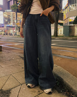 Kenr wide denim pants