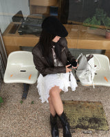 コーデュロイハンチングキャップ