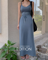 [MADE] Cozy banding long skirt