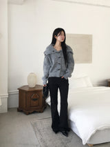 Duffle sailor cardigan