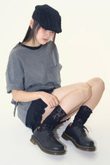 Trivae ストライプ ルーズTシャツ