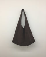 Hopper Suede Shoulder Bag (2color)