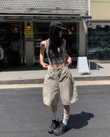 Carpenter bermuda pants