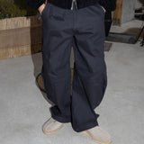 Lumping cargo pants / Navy charcoal