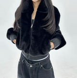 (LEATHER BANDING❤ + HIGH QUALITY❤ / CUTE COLLAR❤) - 2カラー