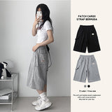 バックポケットパッチ🐨カーゴ バミューダ スウェットパンツ(2 colors)