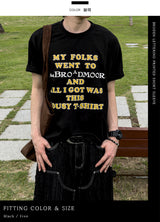 Broden Lettering Printed Short Sleeve