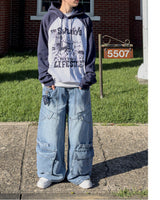 Jeban Utility Cargo Denim