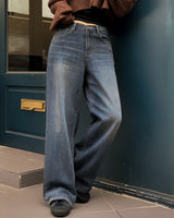Haro wide denim pants