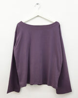 Slam off-shoulder long sleeve (4color)
