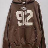 92 Crack Hooded T-Shirt