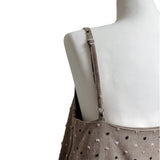 (2color) Wood Nep Long Bustier