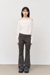 (W) Out Stitch Top