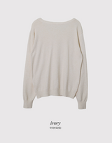 #デイリーベーシックVネックニットカーディガン (5color)