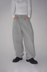 GRAY WASHING PINK LABEL PT (light gray!)