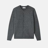 Onef crop cable cardigan