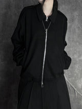 ash suede shoulder jacket (2color)