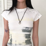 Lubon Ring Suede Adjustable Necklace