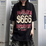 666ヴィンテージナンバーTシャツ