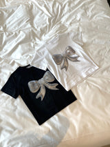 1210. Balloon ribbon printing crop T (2color)