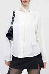 Dianth Silky Scarf Blouse