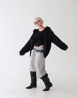 Zipper Pocket String Jogger & Wide Pants