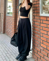 ダニエルバンディングパンツ (Black)