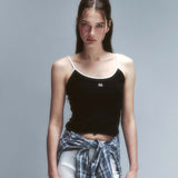 Essential Contrast Sleeveless Black