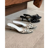 POLKA DOT STRAP SANDALS (2COLORS!)