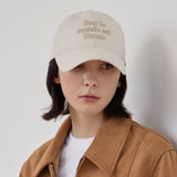 TMV Lettering Ball Cap / Twill Sand