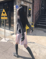 クリミットフォーマルシンボルラウンドニットカーディガン