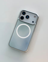[MADE] ミスティオリーブ シルバー エポキシ MagSafeバンパー iPhoneケース