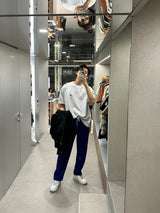 LMN METO Semi-Wide Line Sweat Pants (9 colors)