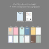 oab a7 inner paper / pattern