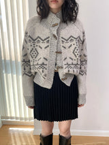 Rage Toggle Nordic Knit Cardigan