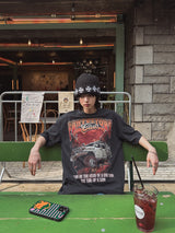 ソルテッドタックヴィンテージショートスリーブTシャツ