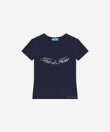 Cropped Signature Tee