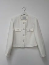 Seasoning Tweed Short Jacket