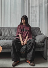 Furby Pintuck Denim String Pants