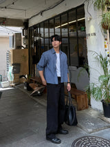 Foby classic cropped shirt
