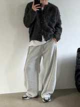 [Unisex] Cash mohair crop cardigan(2color)